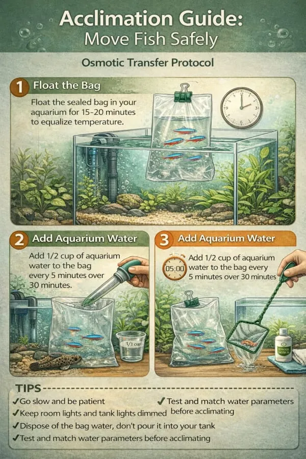 Acclimation Guide: Move Fish Safely