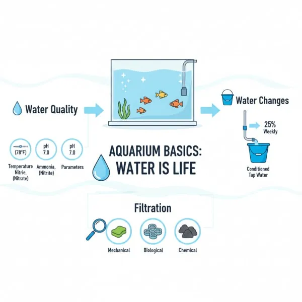 Aquarium Basics: You Keep Water, Not Fish