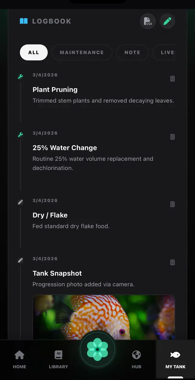 Journal UI