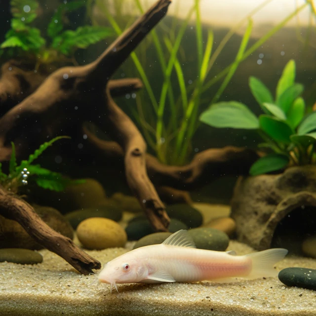 Albino Weather Loach