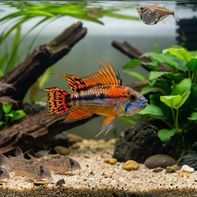 Amazon Dwarf Cichlid