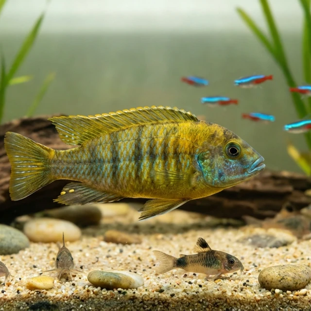 Aurora Cichlid