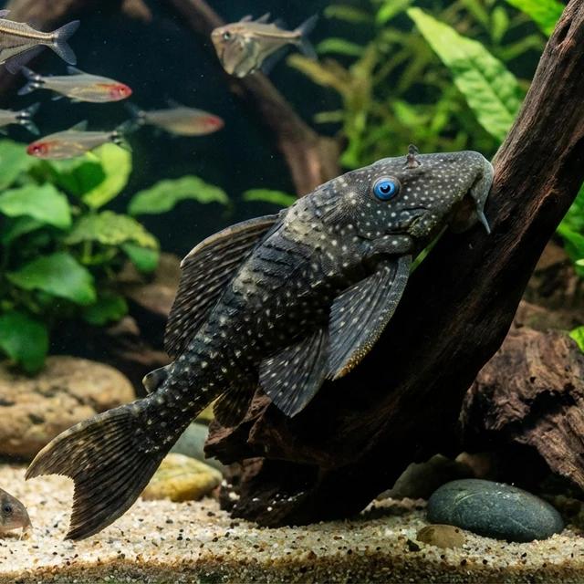 Blue Eyed Plecostomus