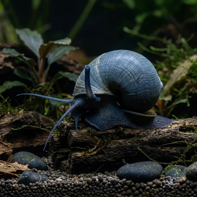 Blue Mystery Snail