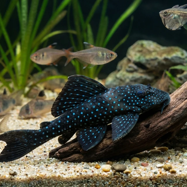 Blue Phantom Plecostomus