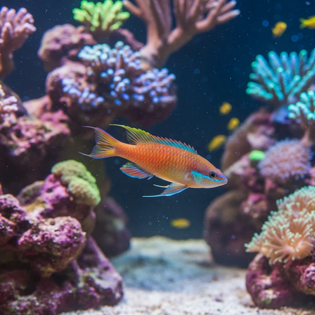 Blueside Fairy Wrasse