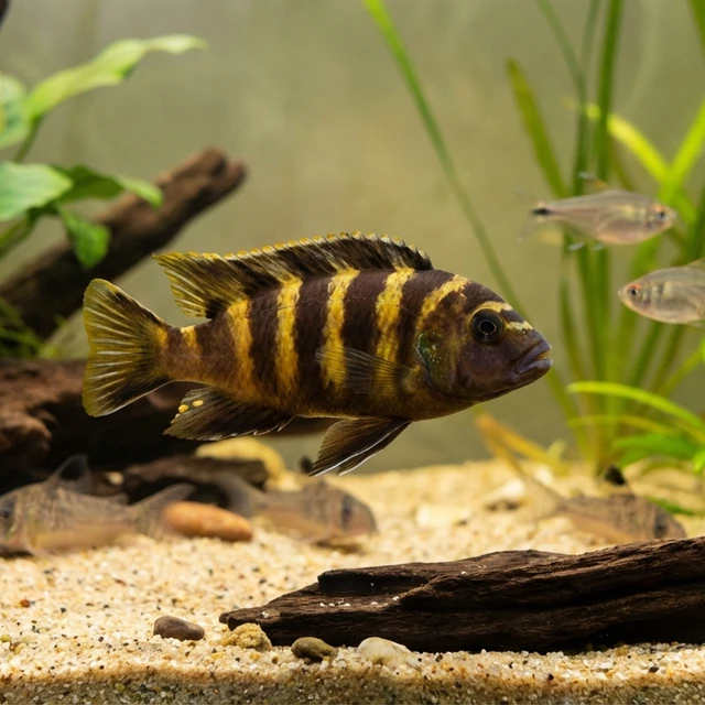 Bumblebee Cichlid