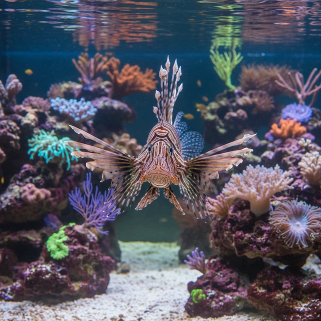 Clearfin Lionfish