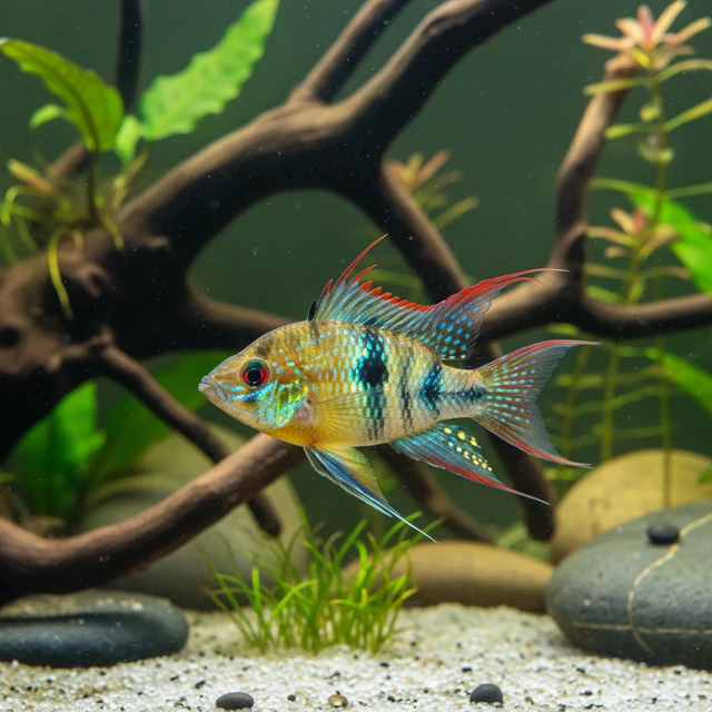 Colombian Ram (Microgeophagus)