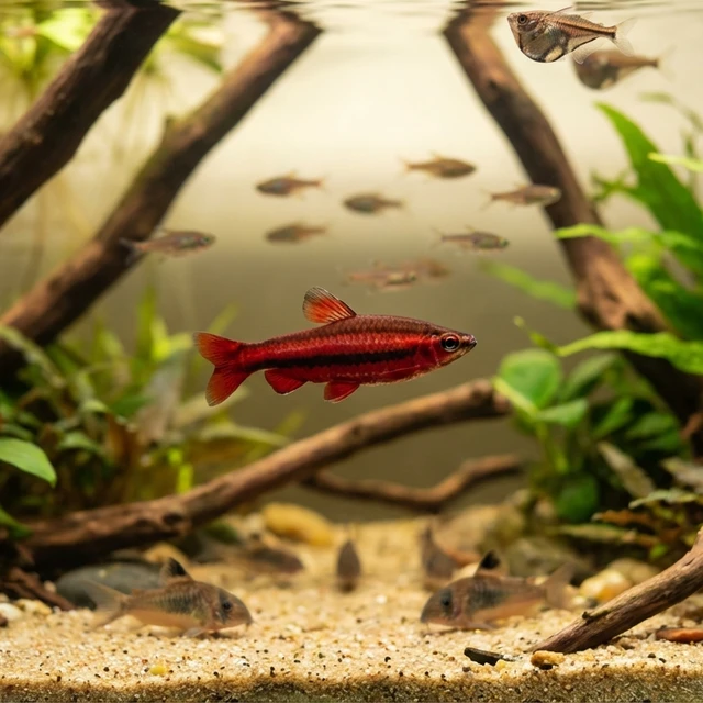 Coral Red Pencilfish