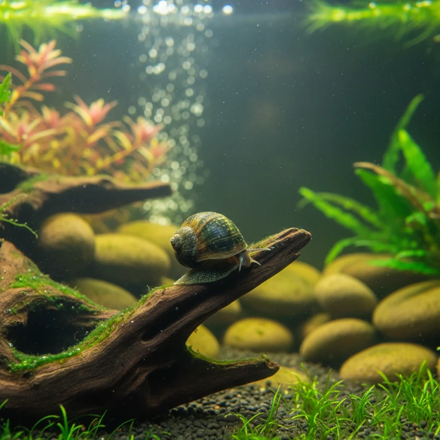 Dusky Nerite Snail