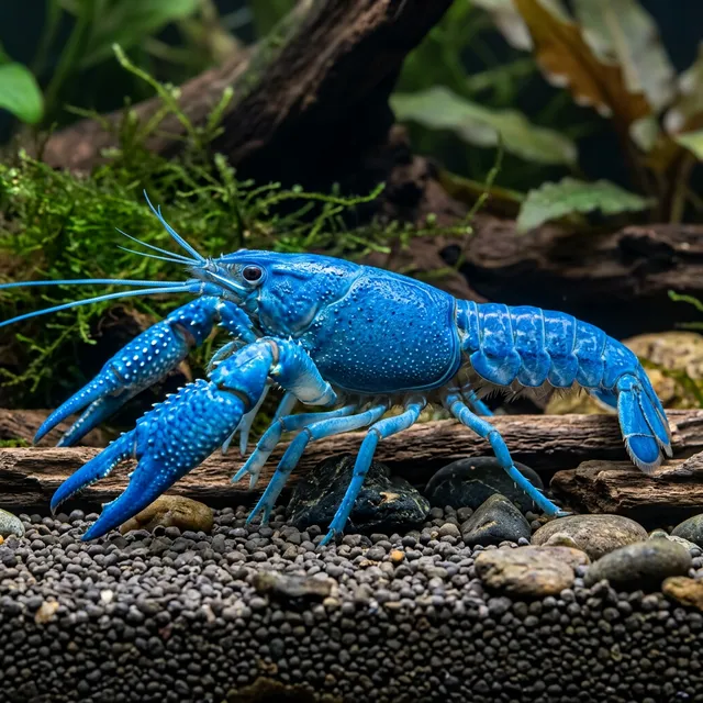 Electric Blue Crayfish