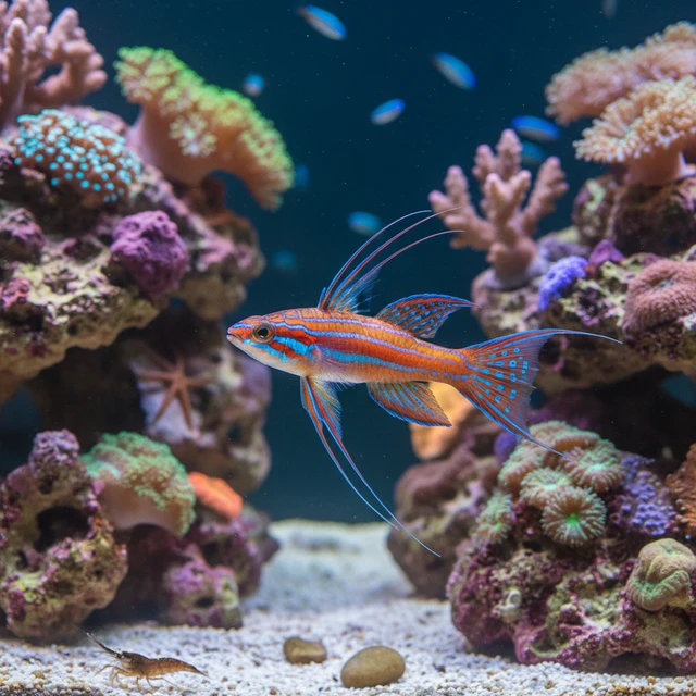 Filamented Flasher Wrasse