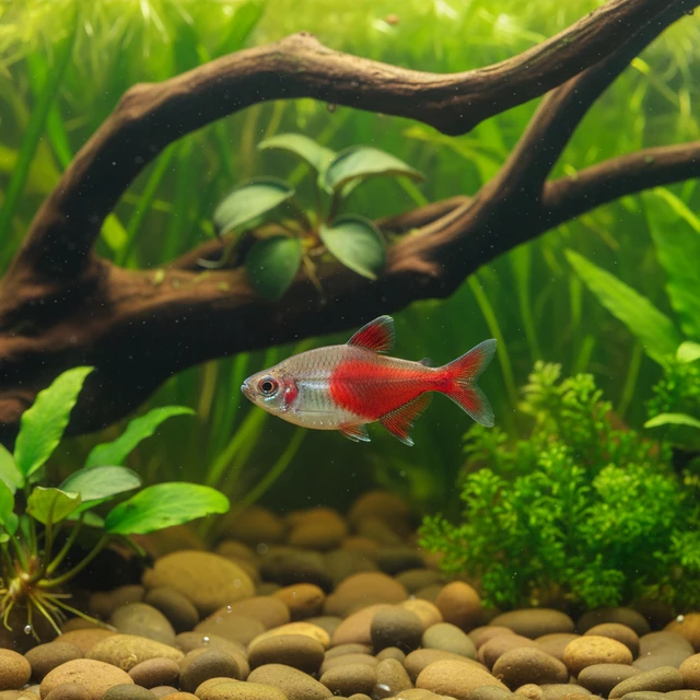 Flameback Bleeding Heart Tetra