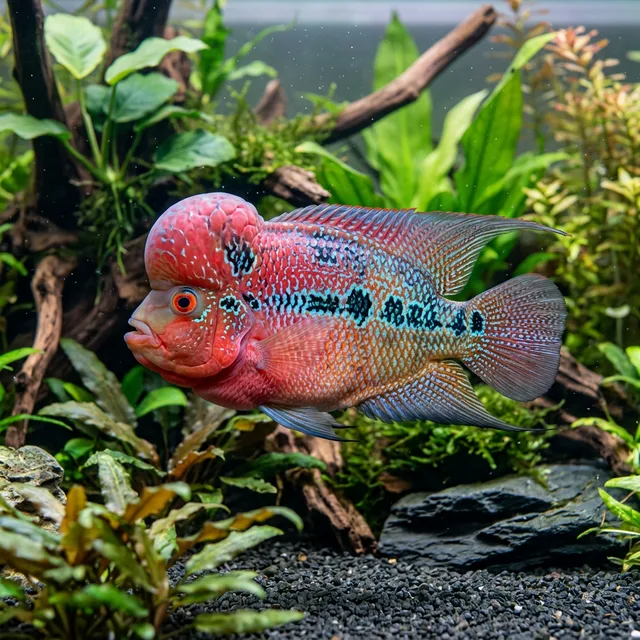 Flowerhorn Cichlid