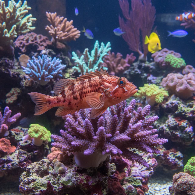 Freckled Hawkfish