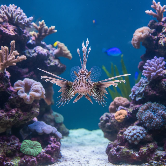 Fu Manchu Lionfish
