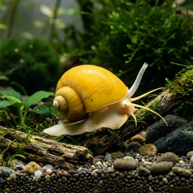 Gold Mystery Snail