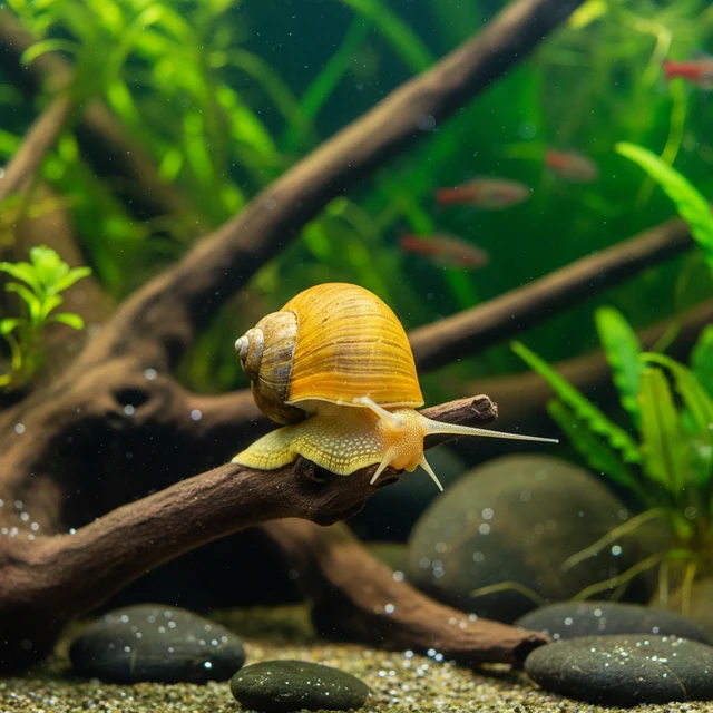 Gold Rabbit Snail