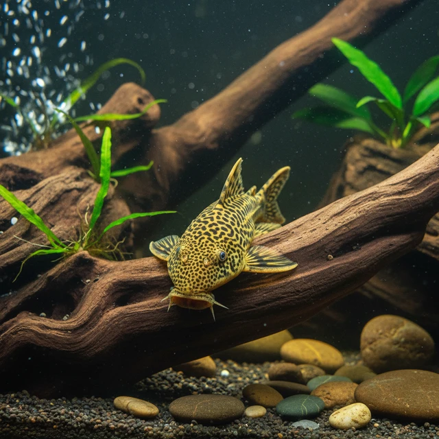 Golden Thunder Royal Plecostomus