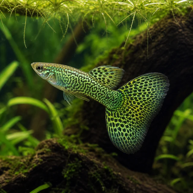 Green Cobra Guppy