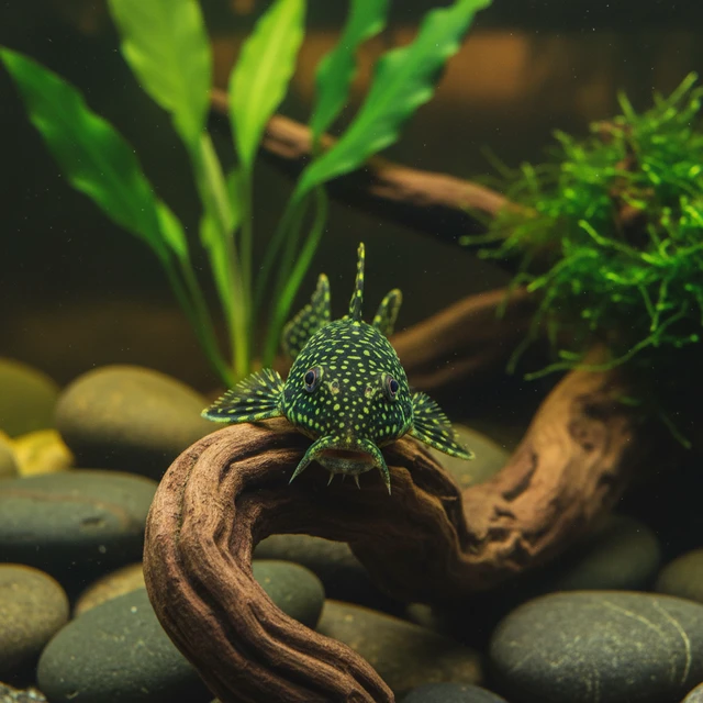 Green Phantom Plecostomus