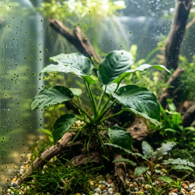 Green Spot Algae
