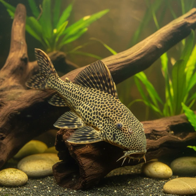 Leopard Sailfin Plecostomus