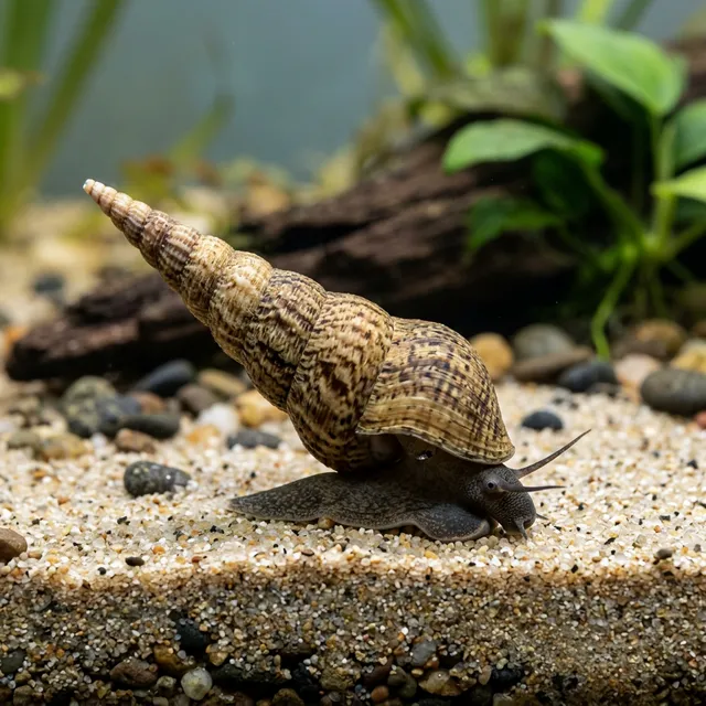 Malaysian Trumpet Snail