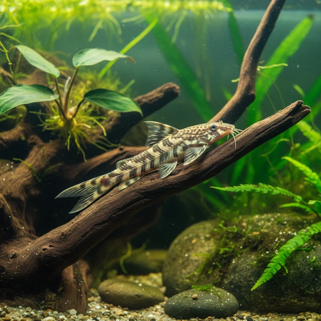 Marble Sturisoma Whiptail Catfish