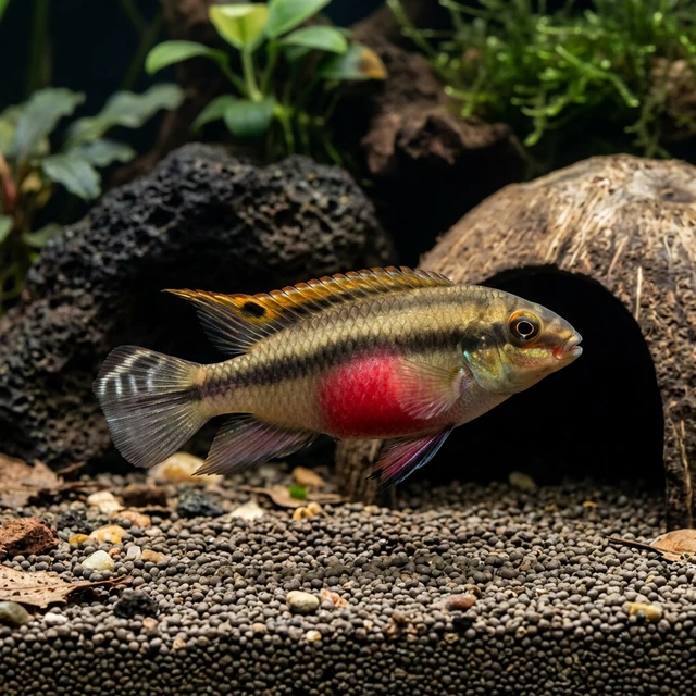 Nigeria Red Kribensis Cichlid
