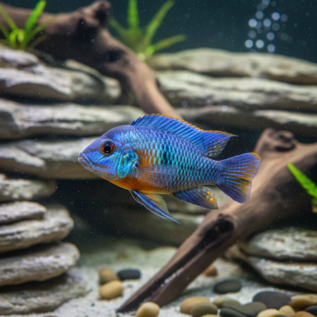 Nkhomo-benga Peacock Cichlid
