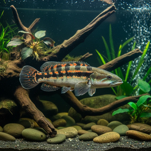 Orange Spotted Snakehead