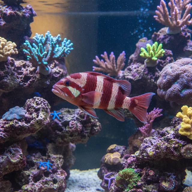 Pacific Redstripe Hogfish