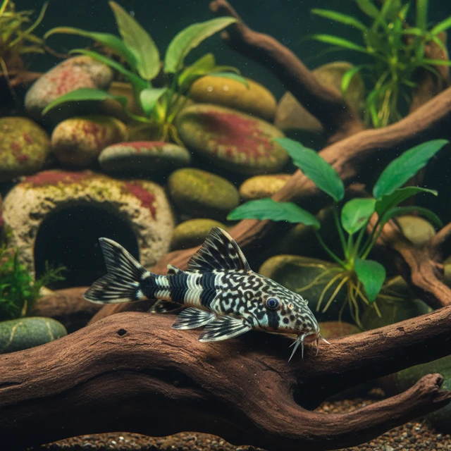 Papa Lyretail Plecostomus