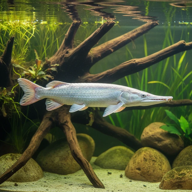 Platinum Alligator Gar