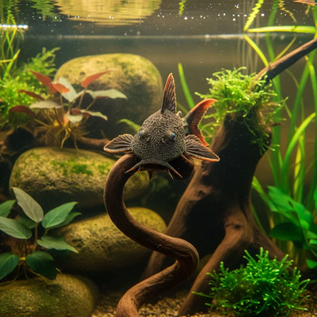 Red-fin Thresher Plecostomus L116