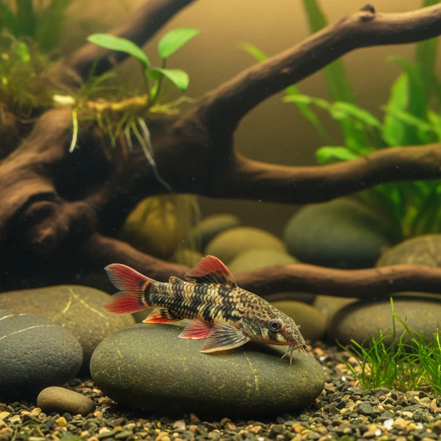 Red Finned Butterfly Loach