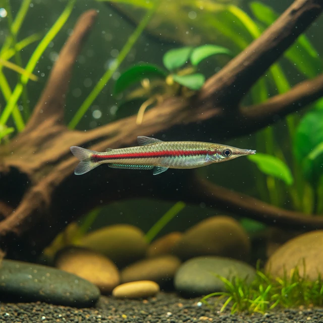 Red Lined Halfbeak