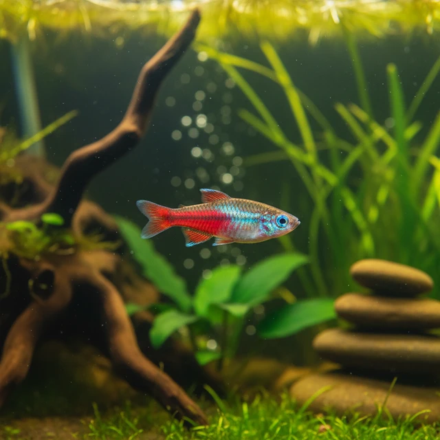Red Neon Blue Eye Rainbowfish