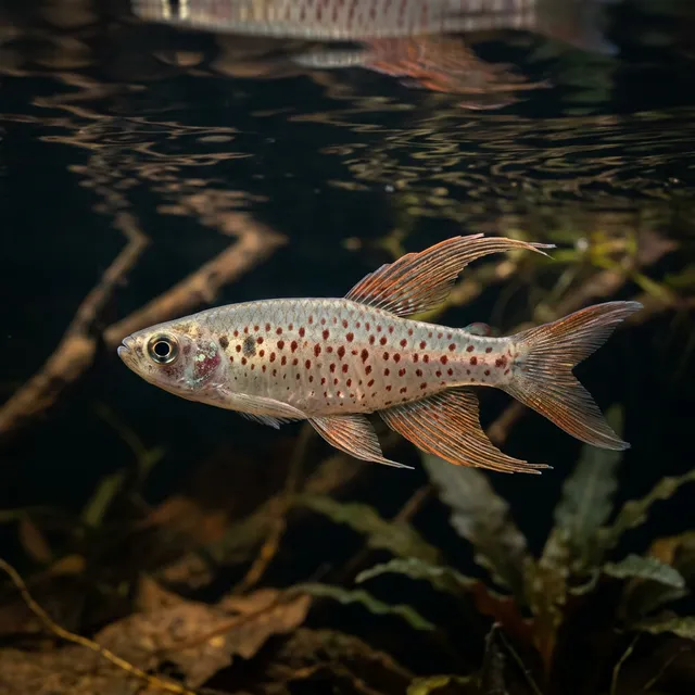 Red Spotted Splash Tetra
