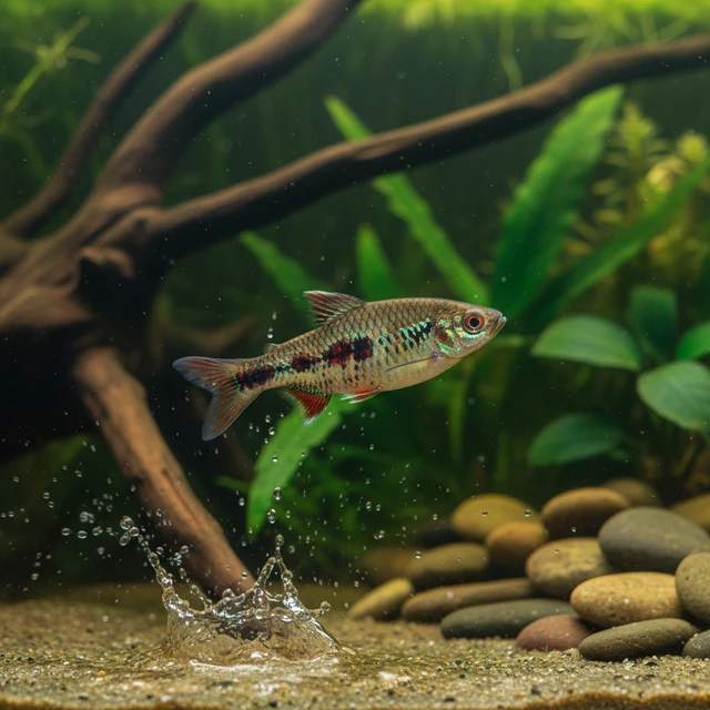 Red Spotted Splashing Characin