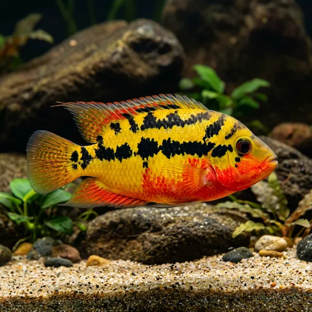 Salvini Cichlid