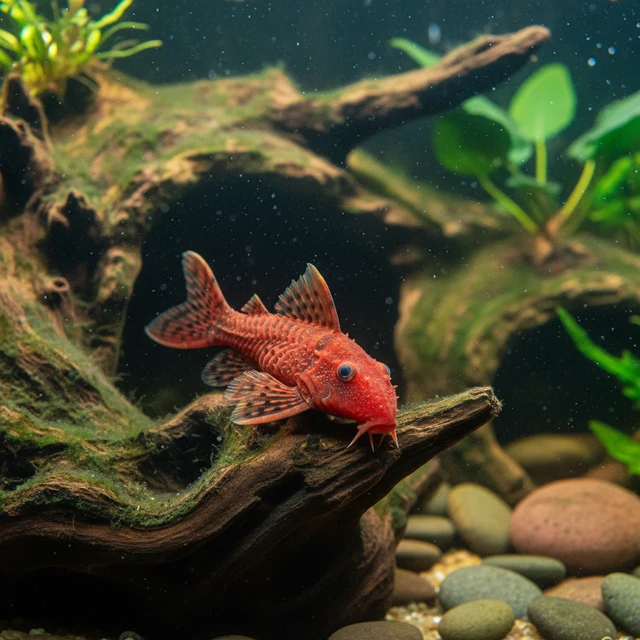 Scarlet Cactus Plecostomus