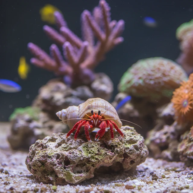 Scarlet Reef Hermit Crab