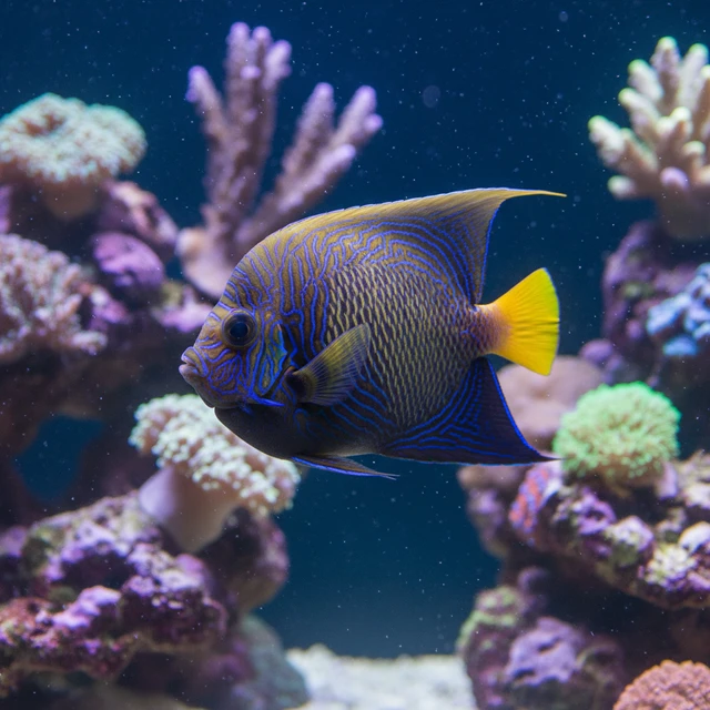 Scribbled Angelfish