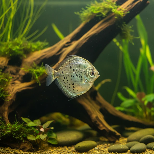 Spotted Silver Dollar