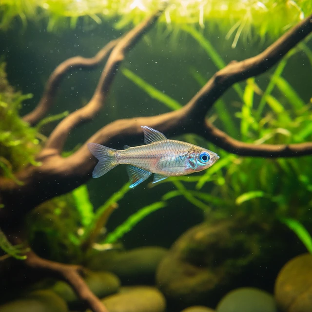 Transparent Blue Eye Rainbowfish