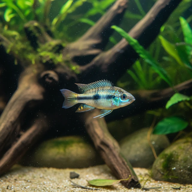 Two Banded Dwarf Cichlid