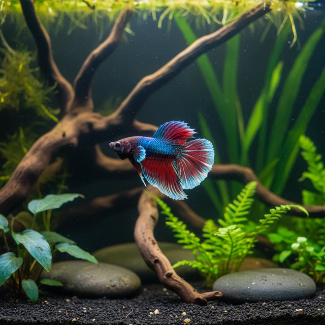 White-seam Betta